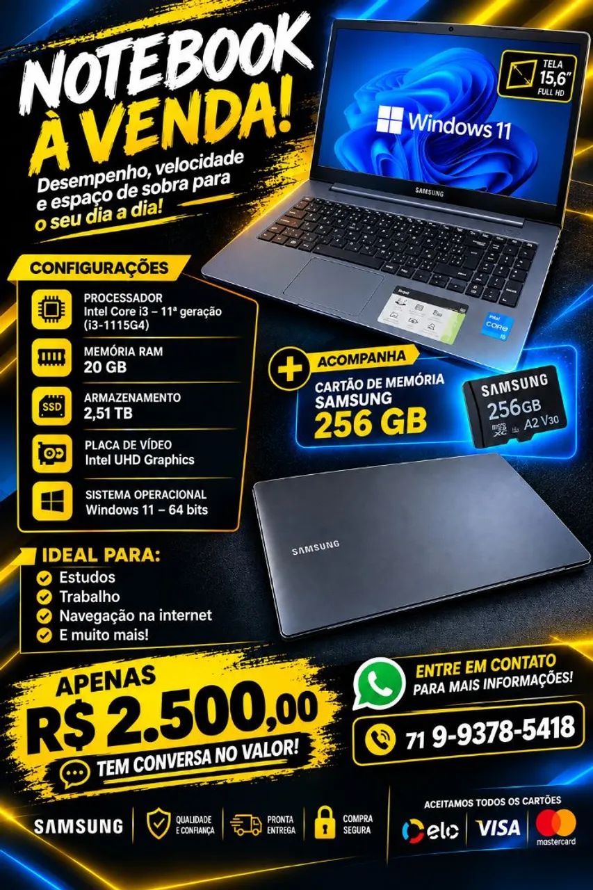 Notbook sansung 