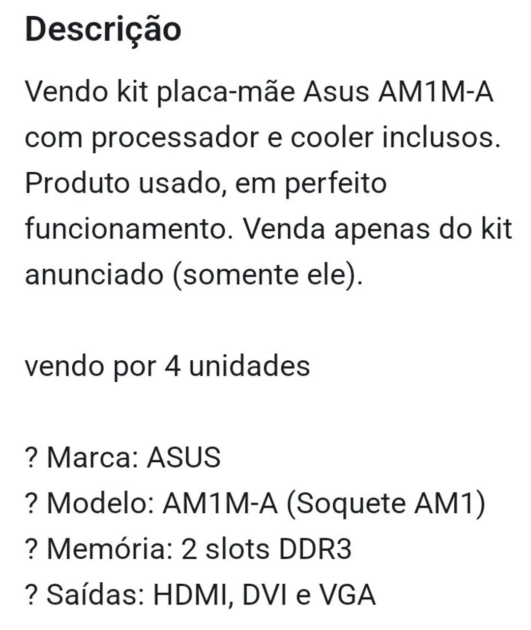 KIT PLACA MÃE DA ASUS - Foto 5
