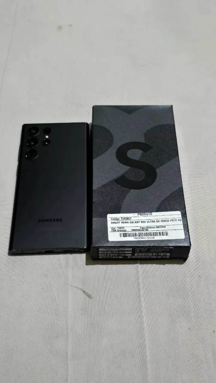 Samsung  S22 Ultra 256gb Preto