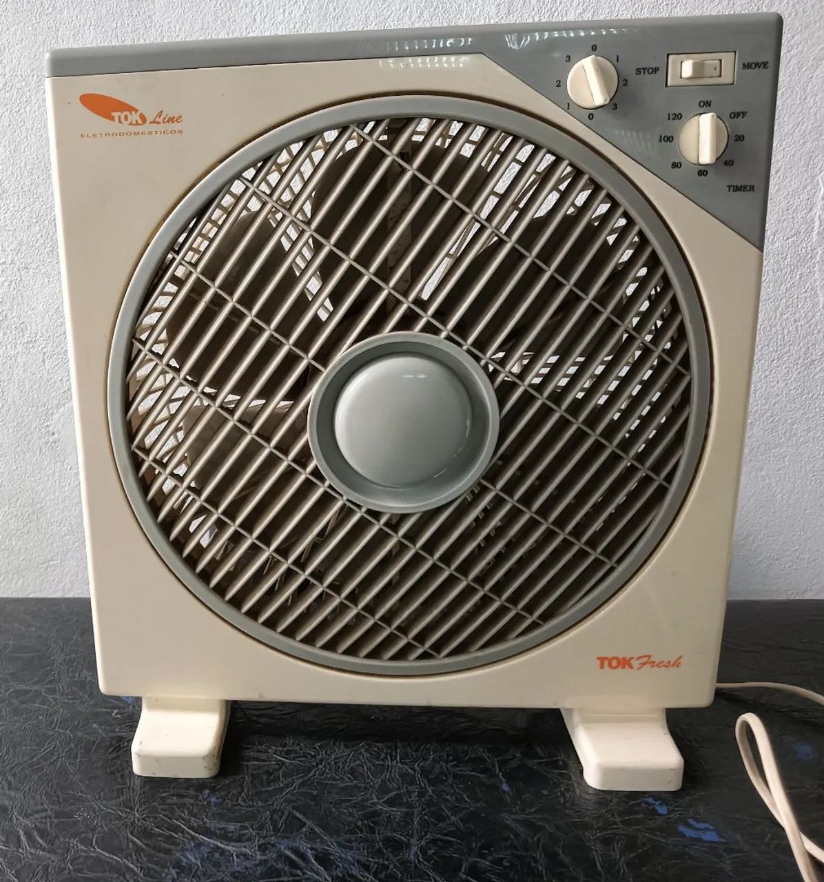 VENTILADOR E AQUECEDOR DE AR COM TIMER  TOK FRESH 