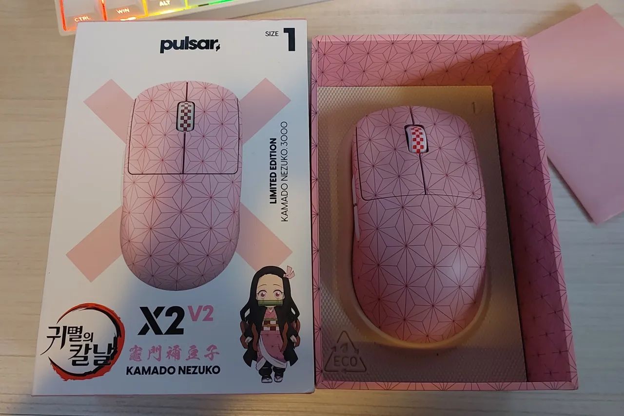 Mouse Pulsar Demon Slayer Edition - X2V2 Mini Nezuko