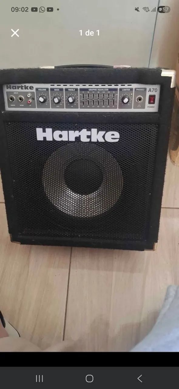 Amplificador Hartcke A70  - Foto 3