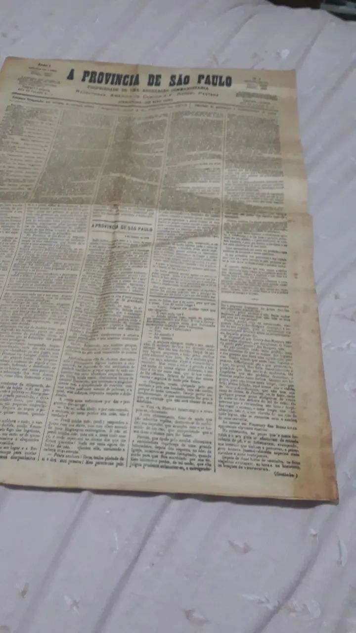 Jornal a província de sp 4 de janeiro de 1875 - Foto 2