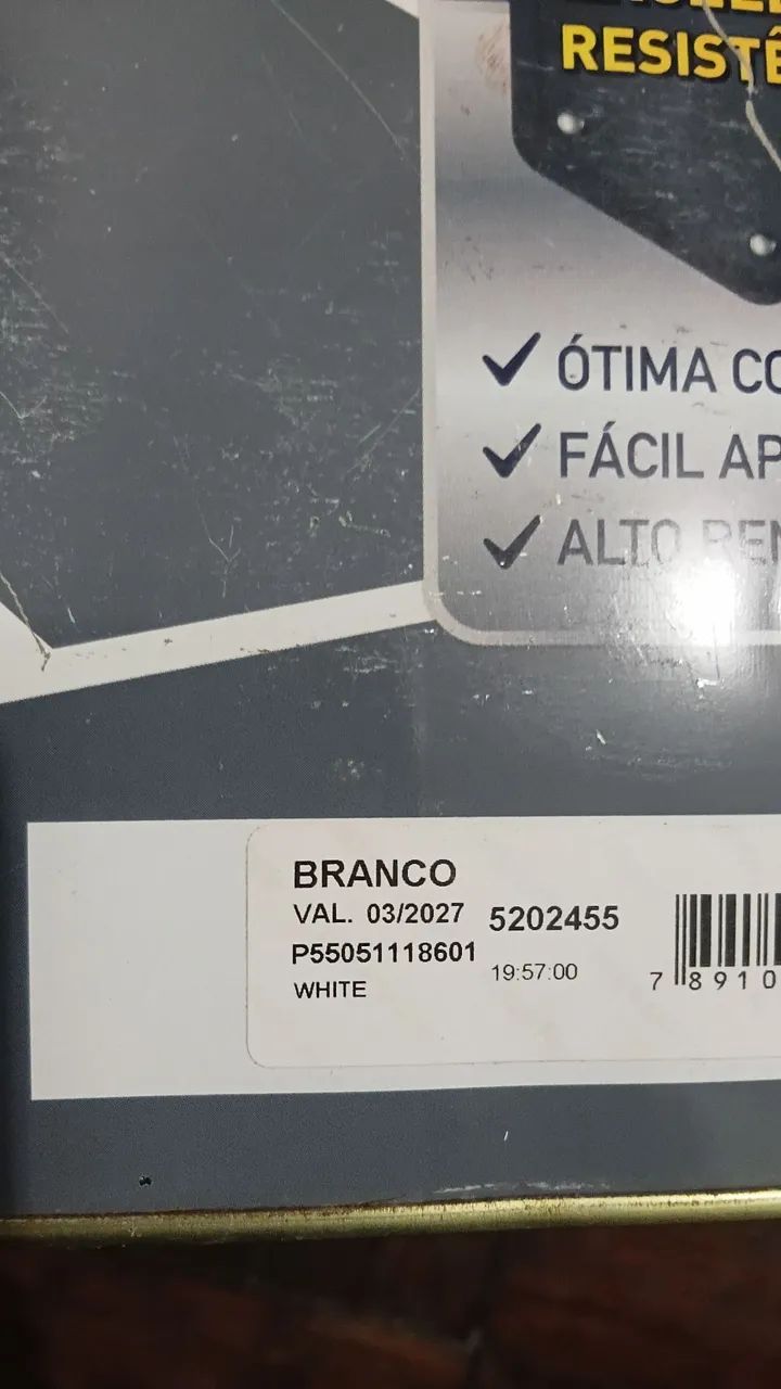 Tinta piso  Coral 18L (branco) - Foto 3
