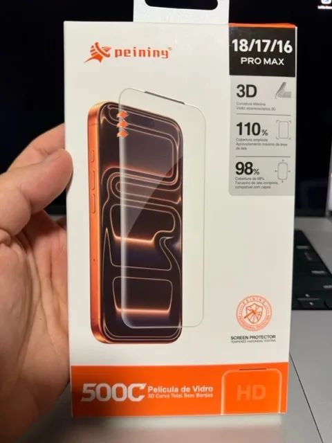 Pelicula sem borda iPhone 17 pro max - Foto 3