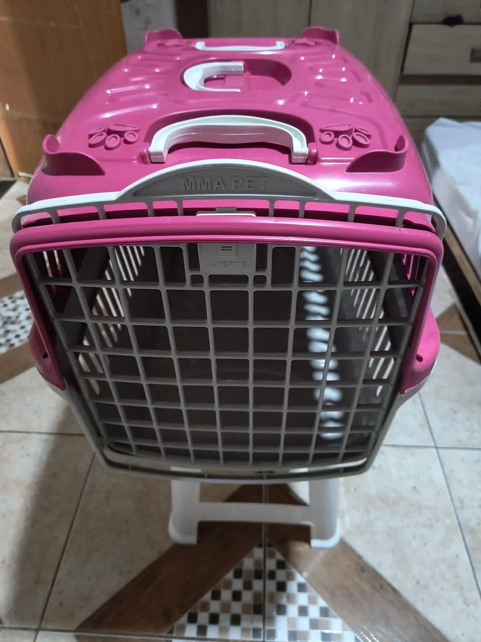 Caixa de transporte de cachorro 
