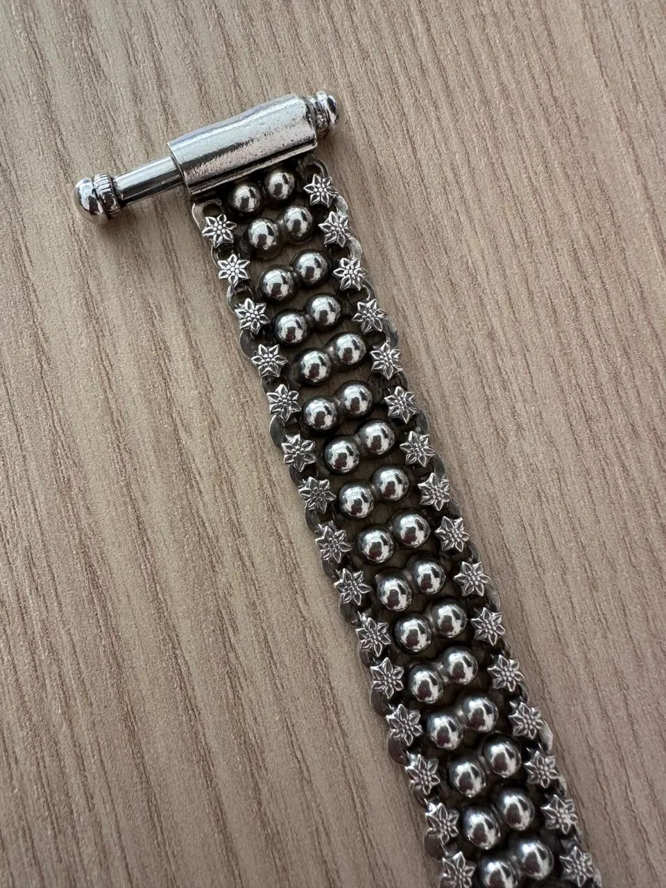 Pulseira Pikun prata 925 - Foto 4