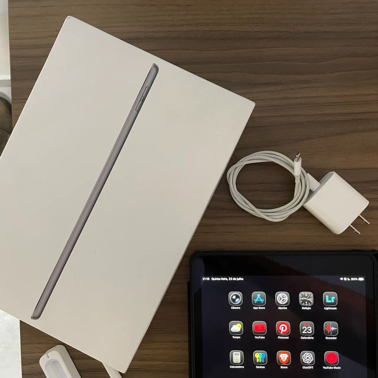 iPad 9 (Na Caixa) + Caneta + Capa - Foto 4