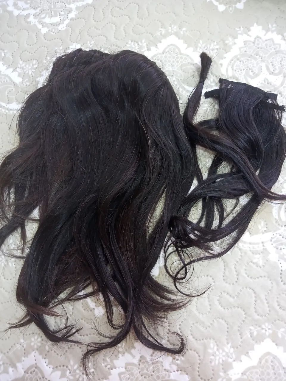 Telas de cabelo humano 