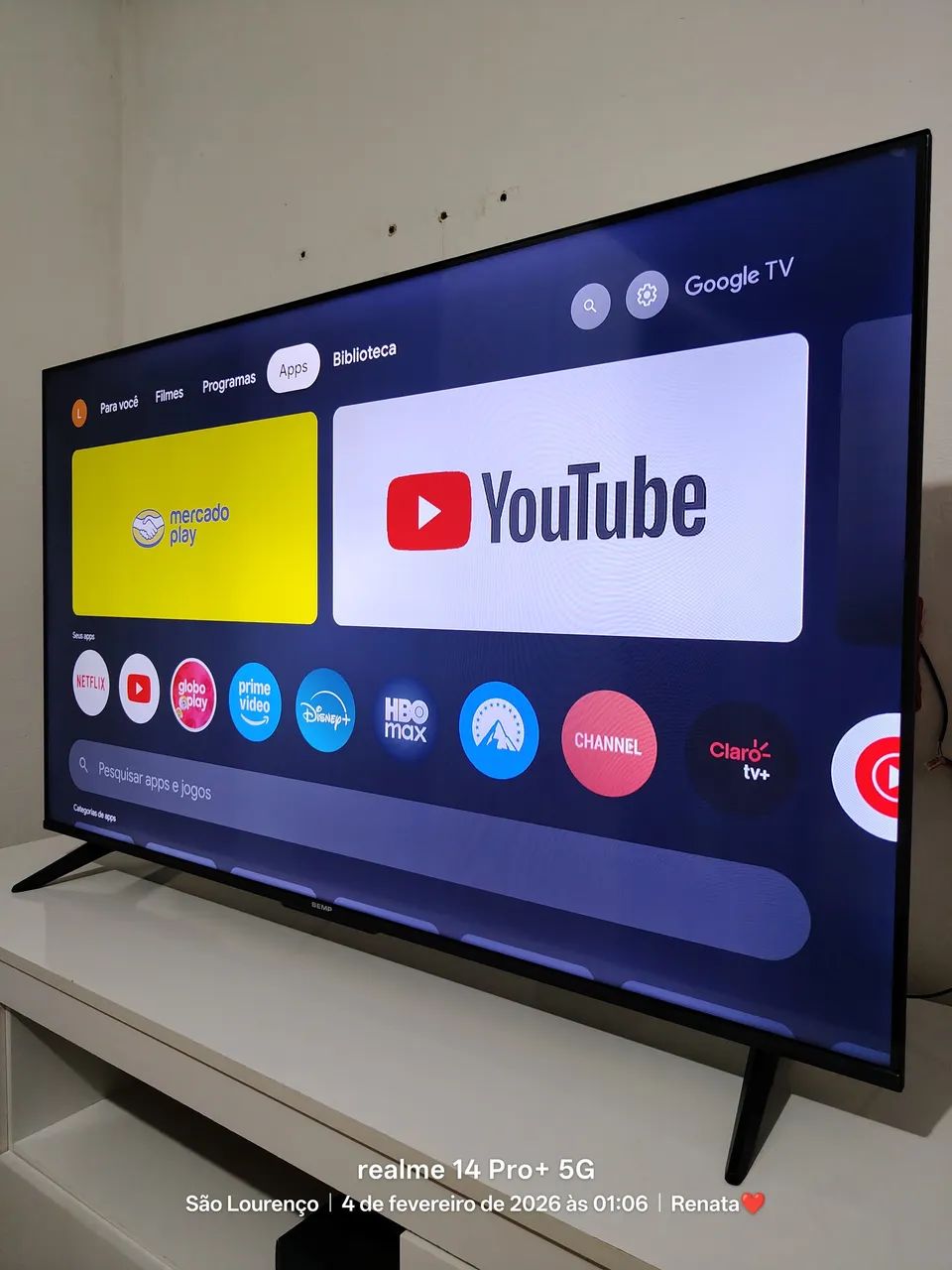 Smartv Semp 50 polegadas impecável 