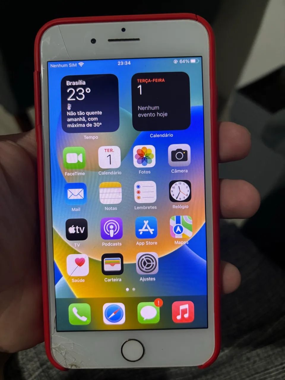 iphone 8 Plus 64gb Dourado - Foto 5