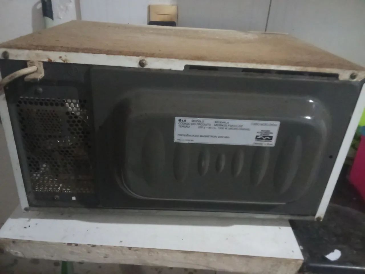 Microondas lg 