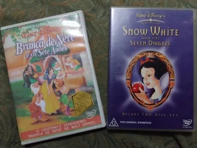 DVD "Branca de Neve e os Sete Anões"