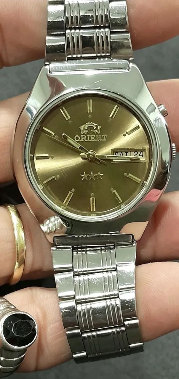 Vendo relógio Orient automático masculino  - Foto 3