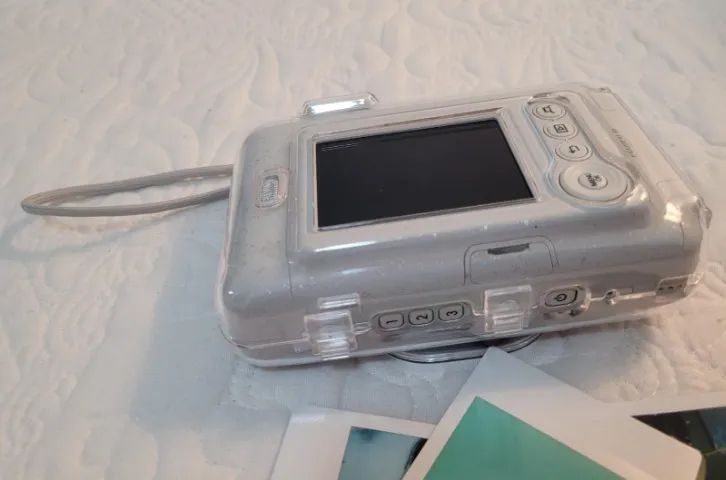 Câmera e Impressora para Smartphone Fujifilm instax mini LiPlay Misty White + Capinha - Foto 4