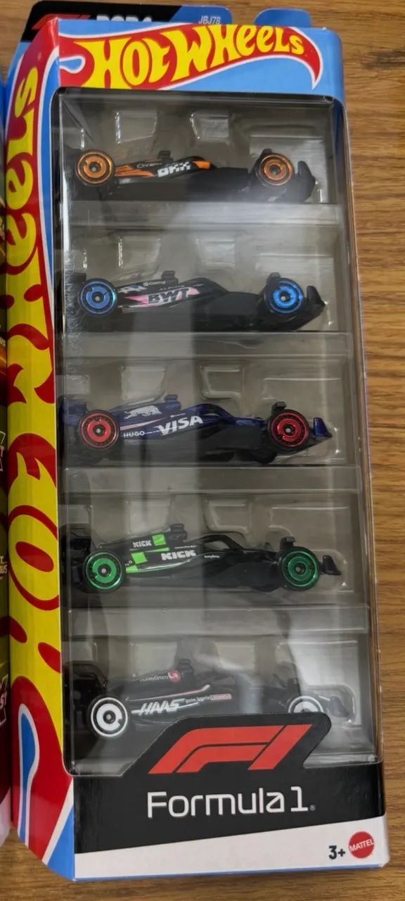 Pack 5 miniaturas Fórmula F1