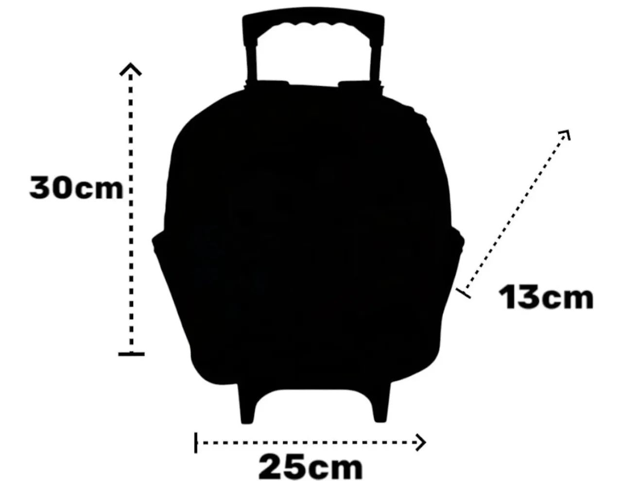MOCHILA COM RODINHA - Foto 2