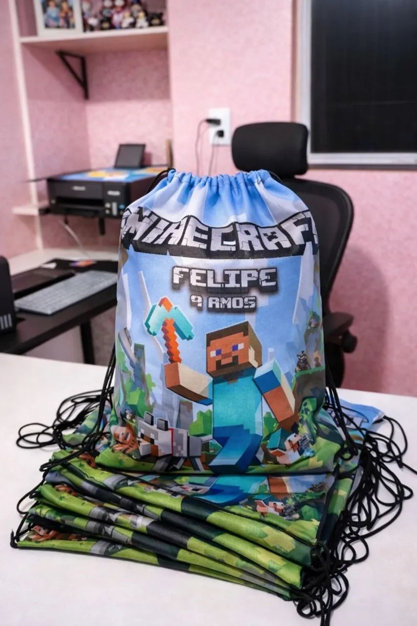 MOCHILA SACO PERSONALIZADA - Foto 2