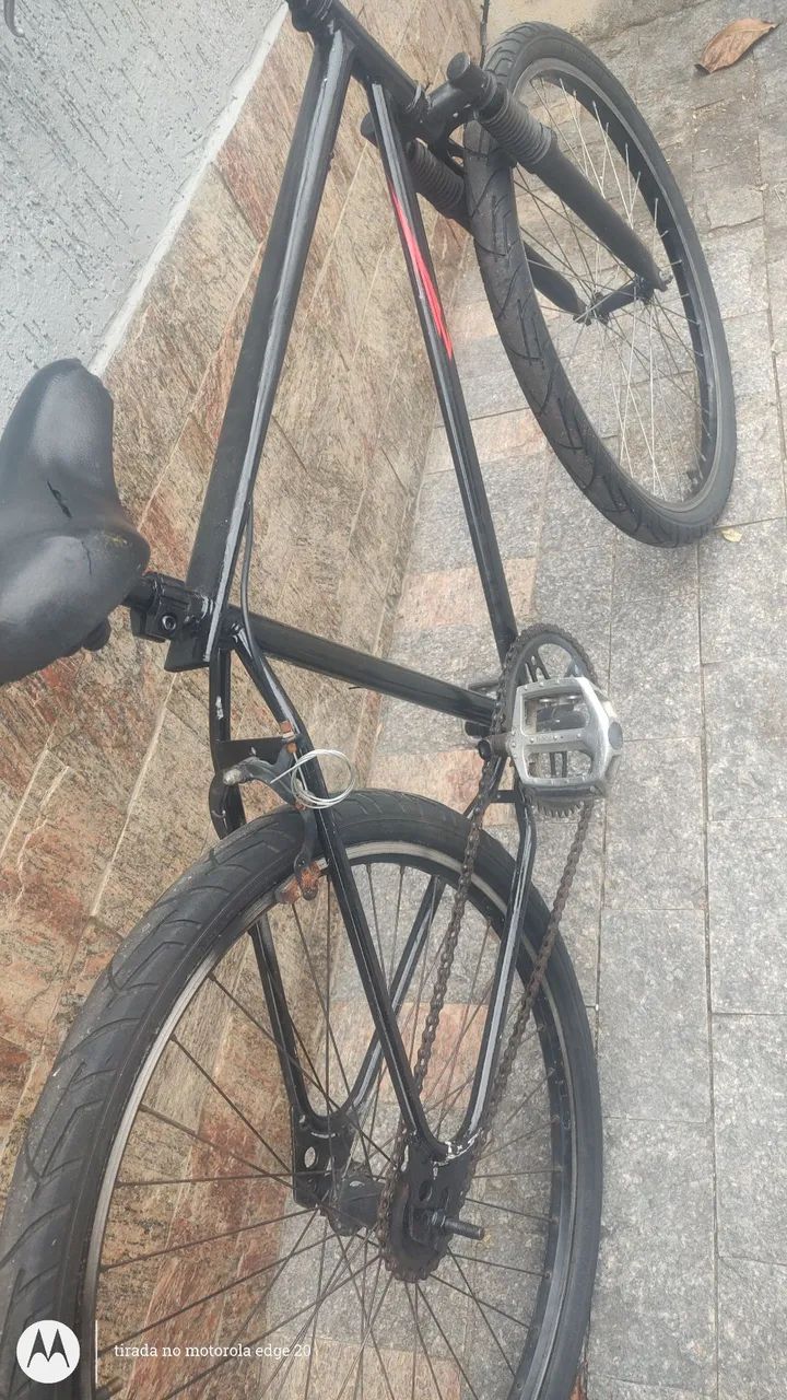 Bicicleta aro 26 cruiser com amortecedor - Foto 4