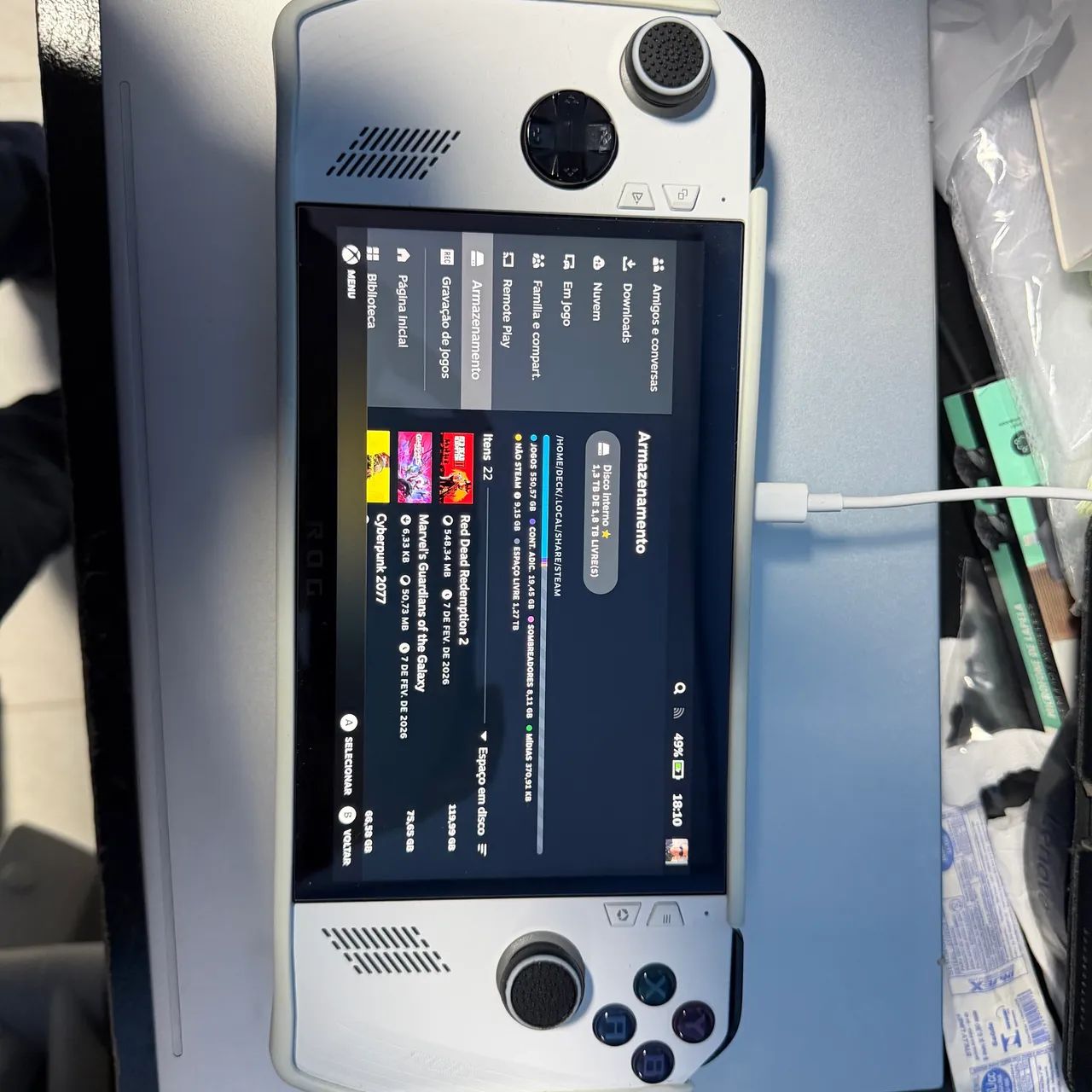 Asus Rog Ally Z1 Extreme 2TB  - Foto 2