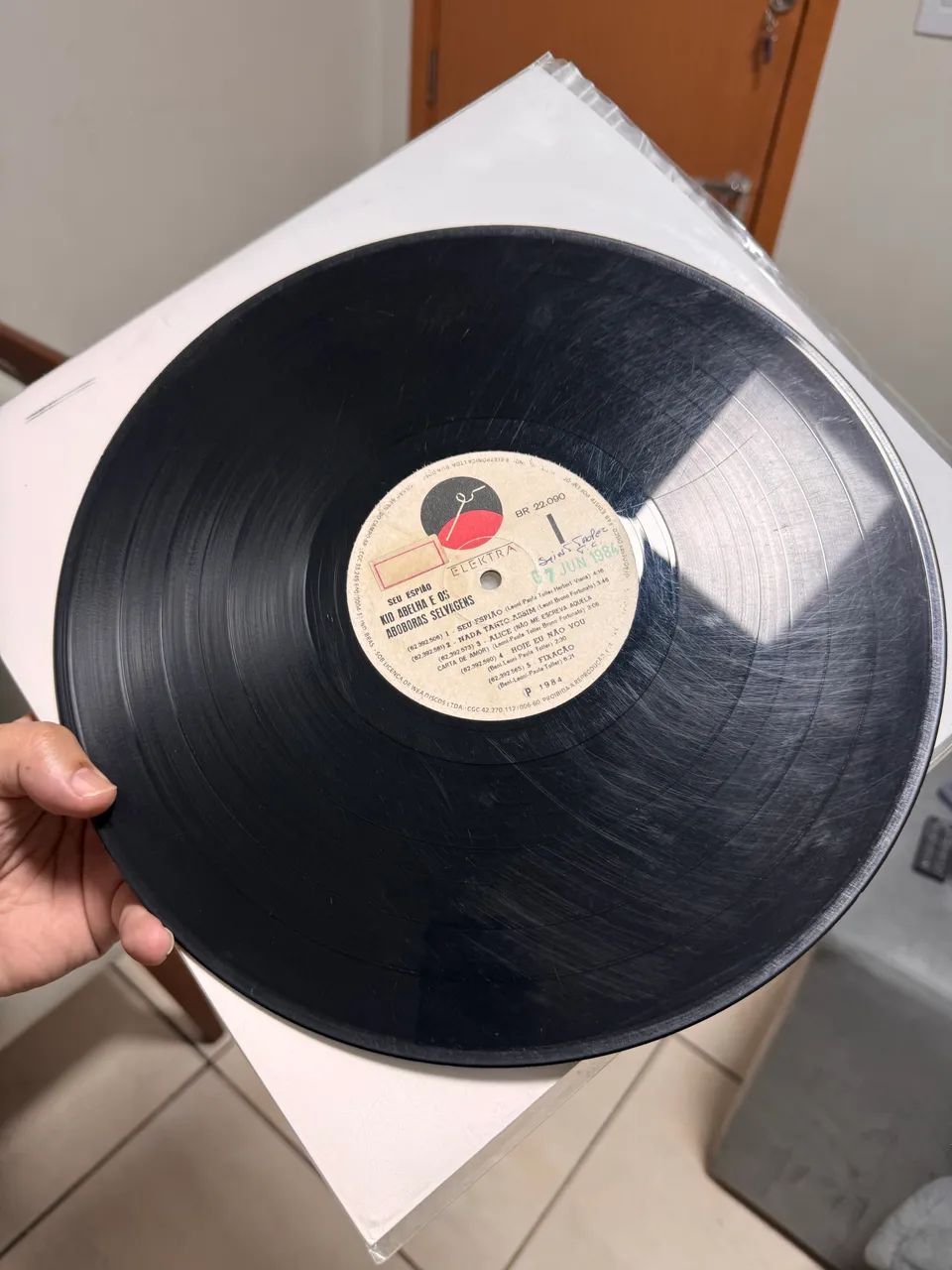Lp Disco de Vinil Kid Abelha Seu Espião - Foto 3