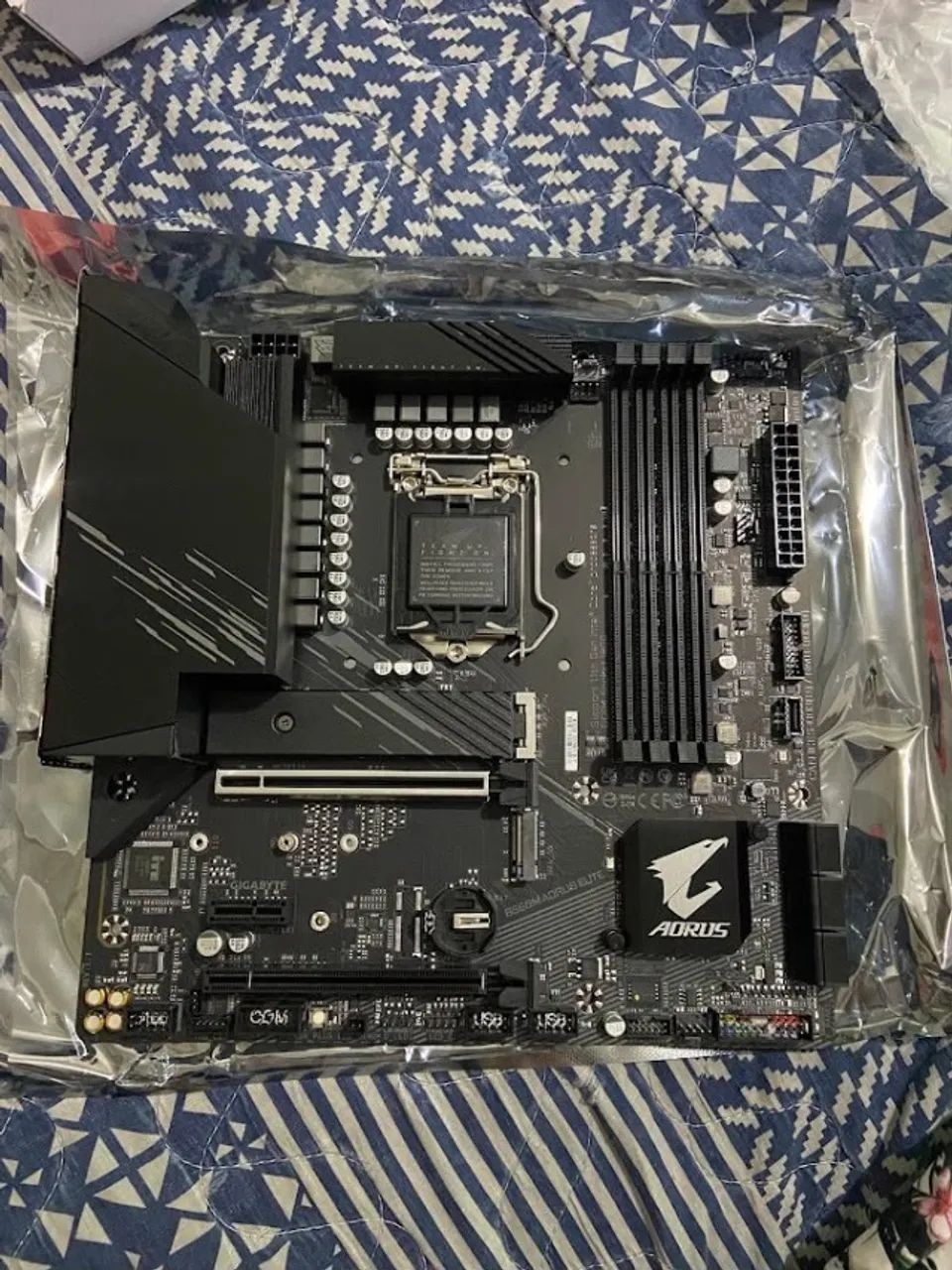Placa mãe + processador 