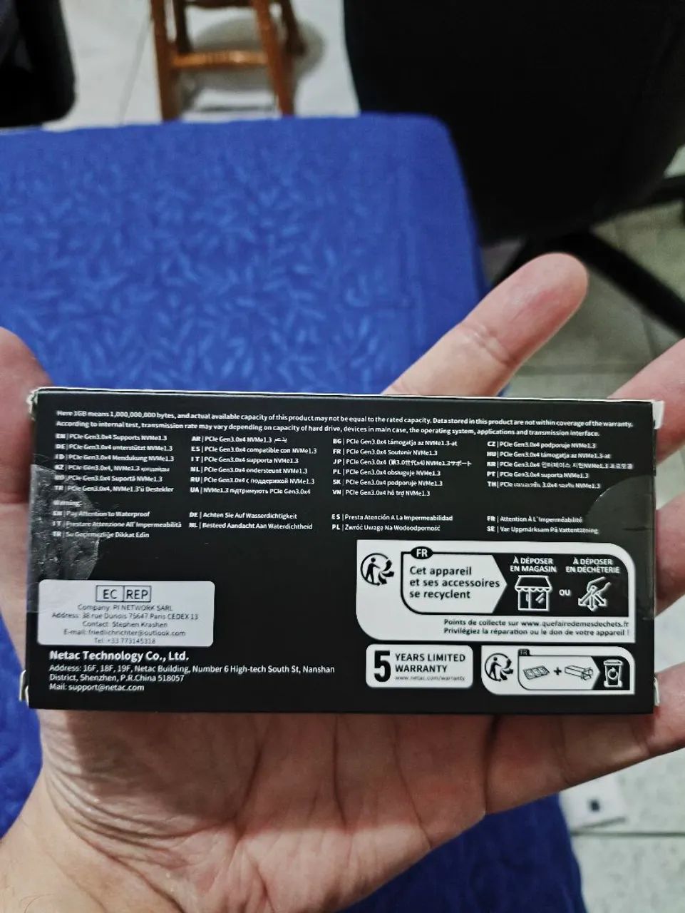 SSD Nvme 250GB Netac NV3000 - Foto 2