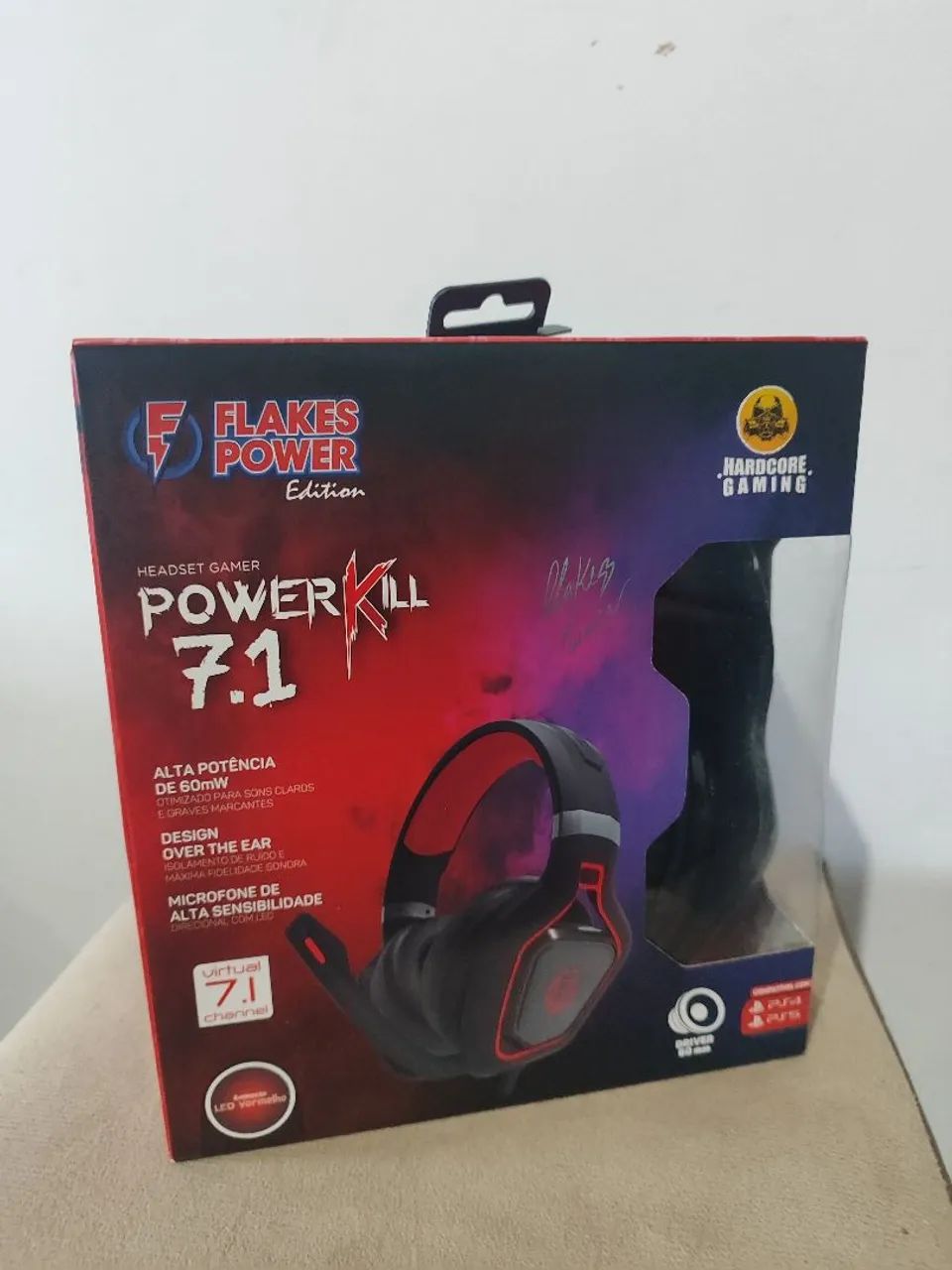 Headset Gamer  Power KILL 7.1 