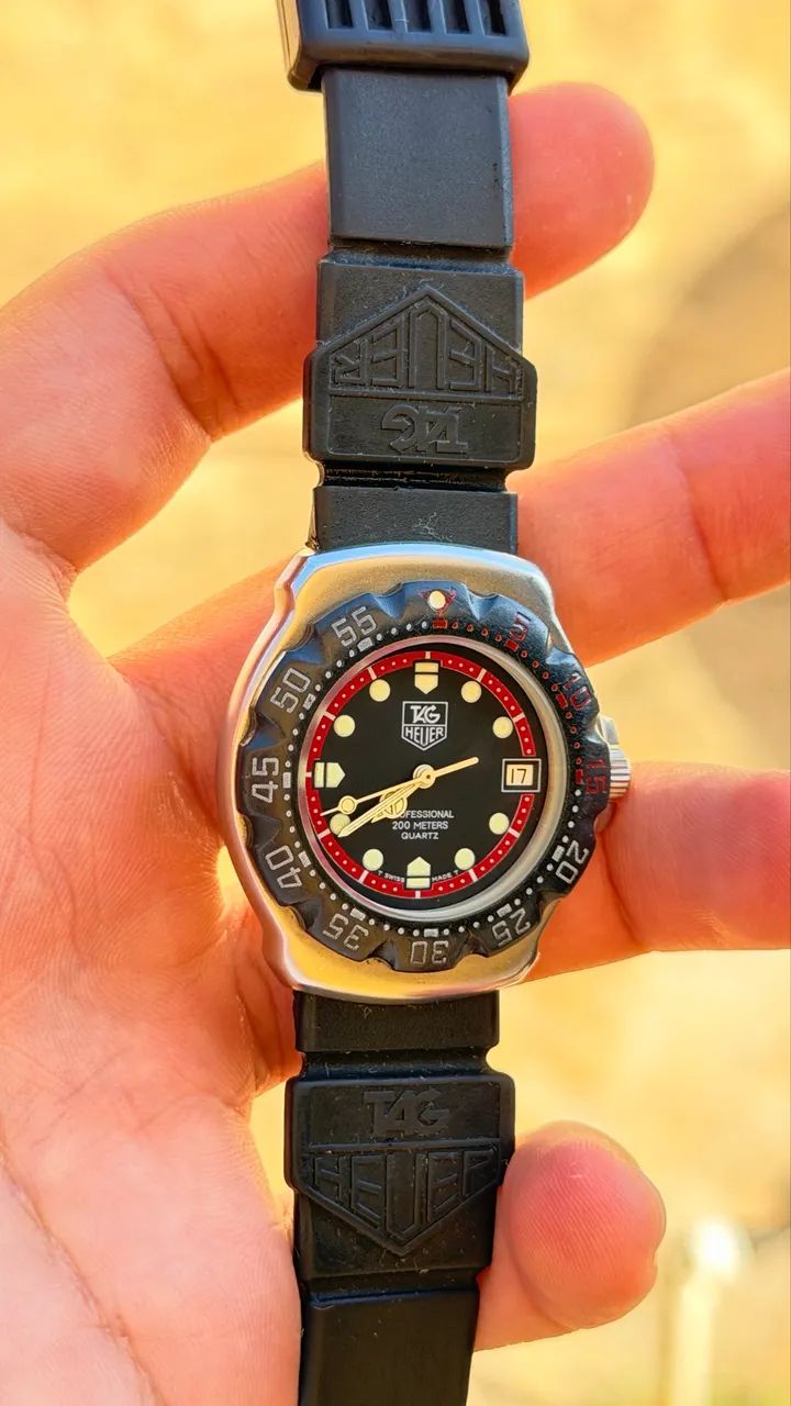 Tag Heuer Formula 1 Pulseira de Borracha 
