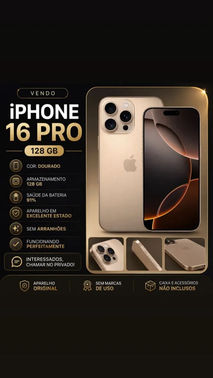iPhone 16 pro 128 gb - Foto 3