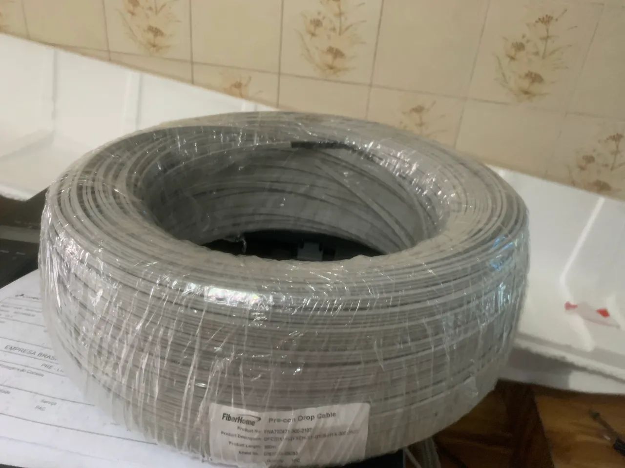 Cabo Drop Óptico Pré-conectorizado da marca FiberHome