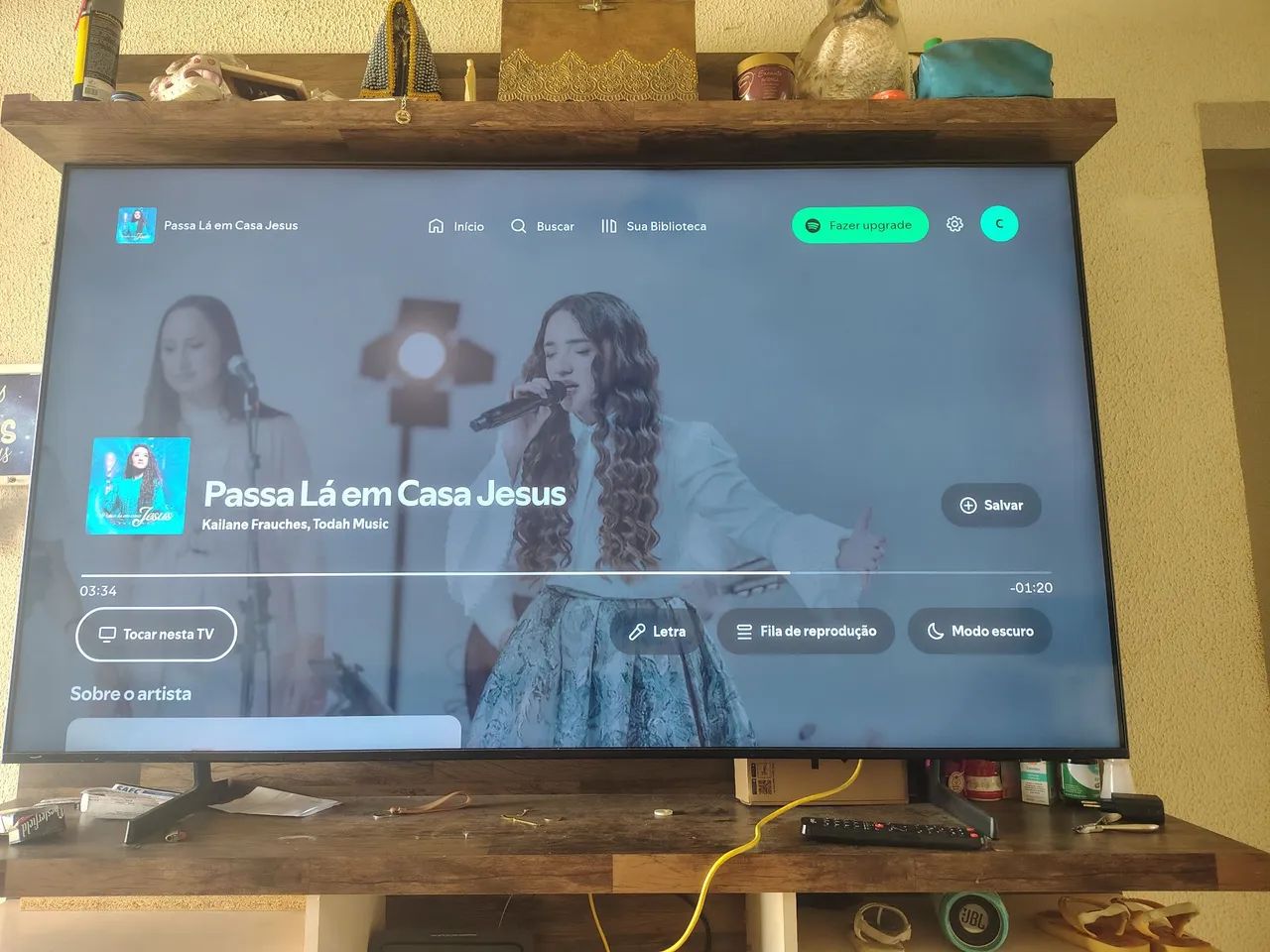 Tv 65 polegadas Samsung 4k uhd 