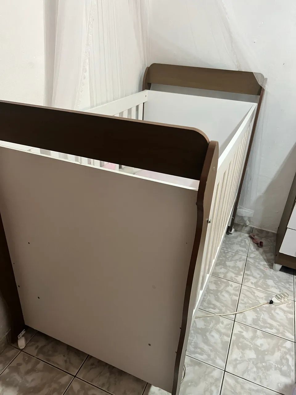 BERÇO AMERICANO COM COLCHÃO ORTOBOM  - Foto 3