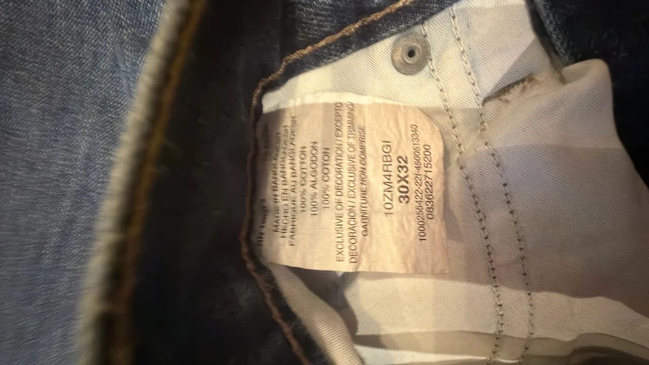 Calça Jeans Wangler Nova TAM 33 masculina  - Foto 3