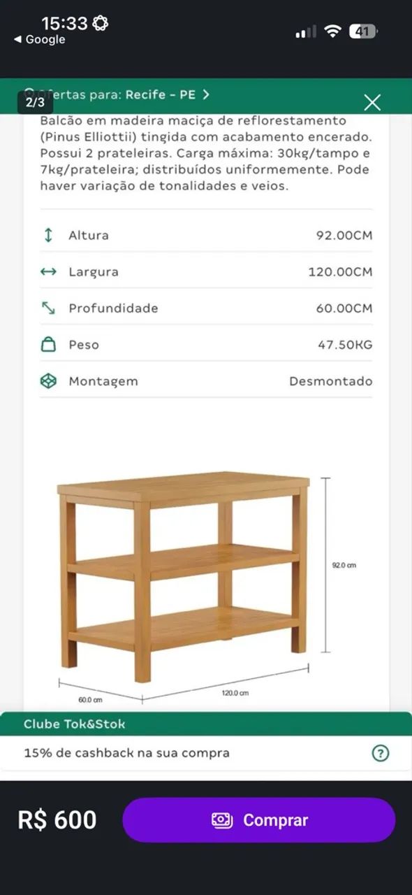 Bancada / Ilha de Cozinha  - Foto 3