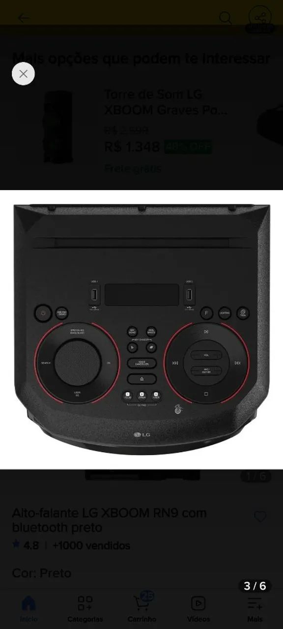 Som LG XBOOM - Foto 4