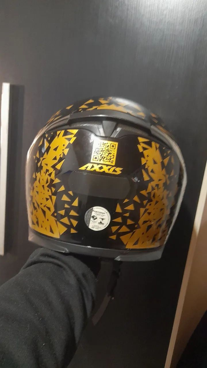 Capacete para moto Axxis Eagle Breaking  - Foto 3