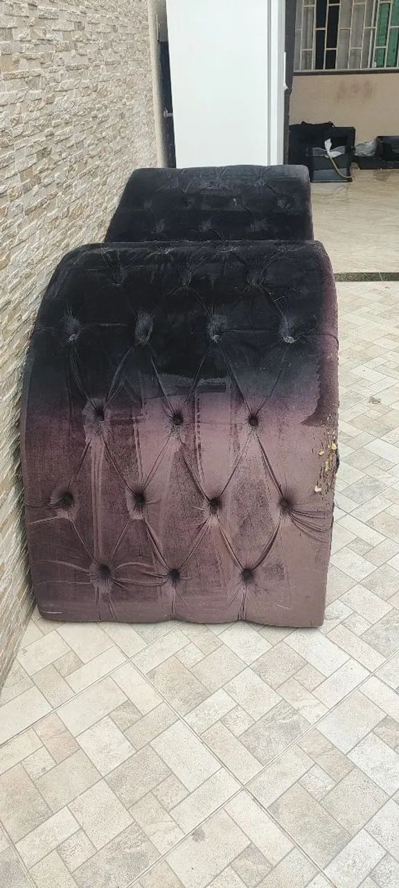 Maçã de cílios com avaria.