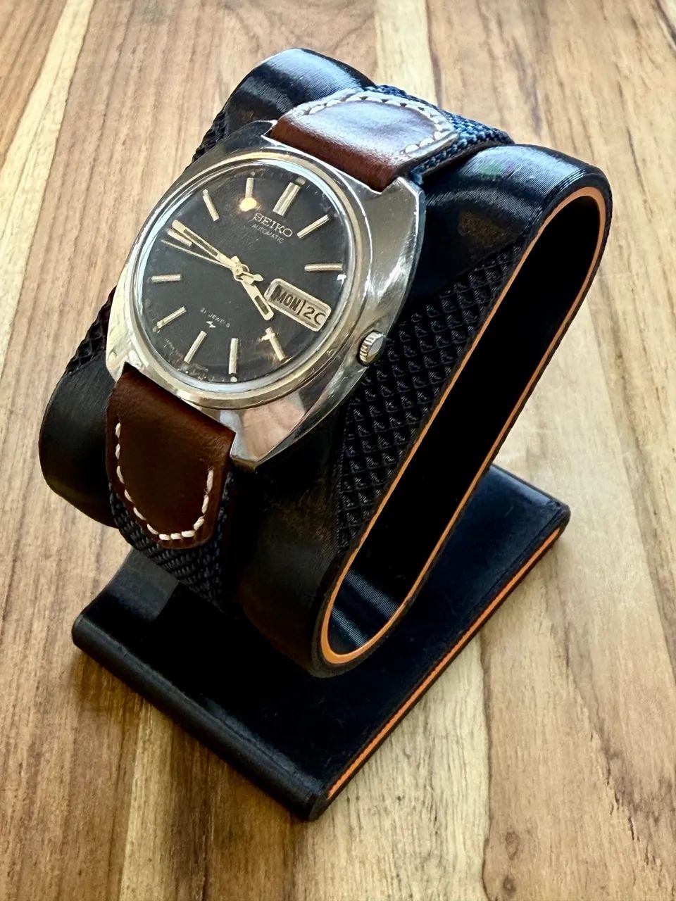 Relógio Seiko 5 Pillow Blue * - 1970 - Foto 3