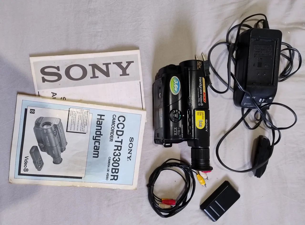 Câmera Sony Handycam CCD TR330BR - Foto 4