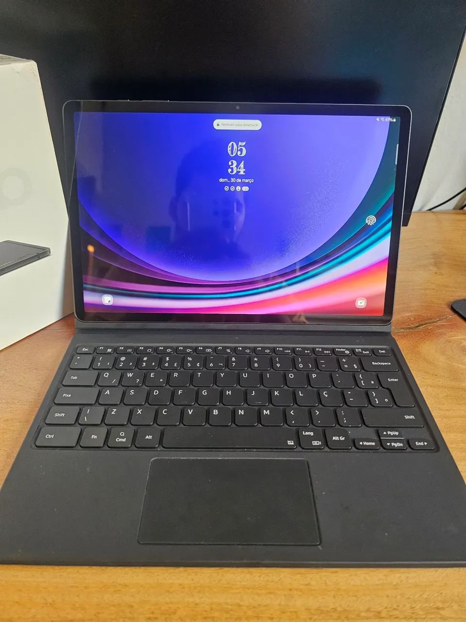 Samsung galaxy Tab s9 plus (não é o FE) 512g + capa de privacidade original Samsung  - Foto 5
