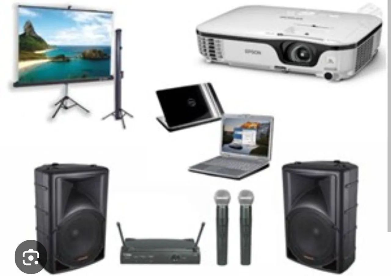 Alugo EQP para festas ou palestras!!!