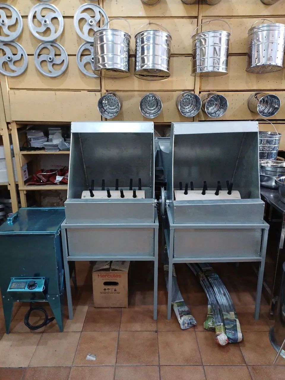 Maquina de pelar frango