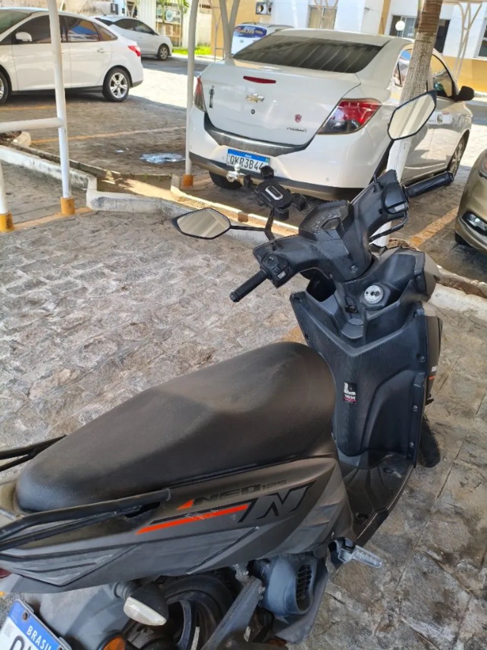 Yamaha Neo modelo 2020 115cc cor cinza - Foto 4