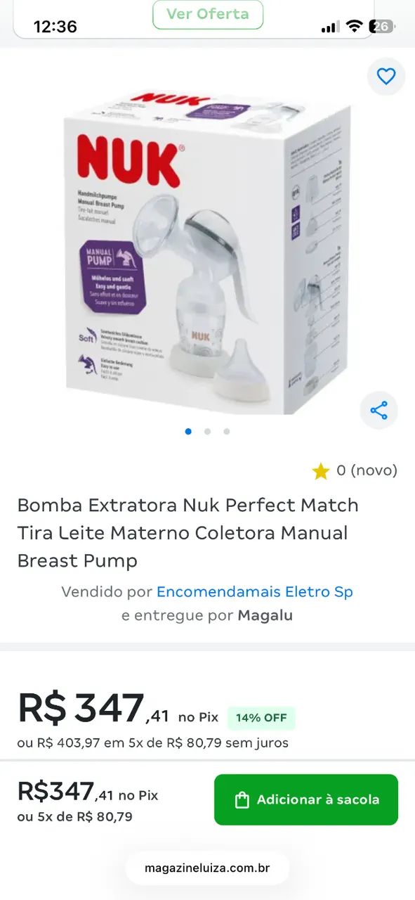 Extratora Nuk Perfect Match  - Foto 2
