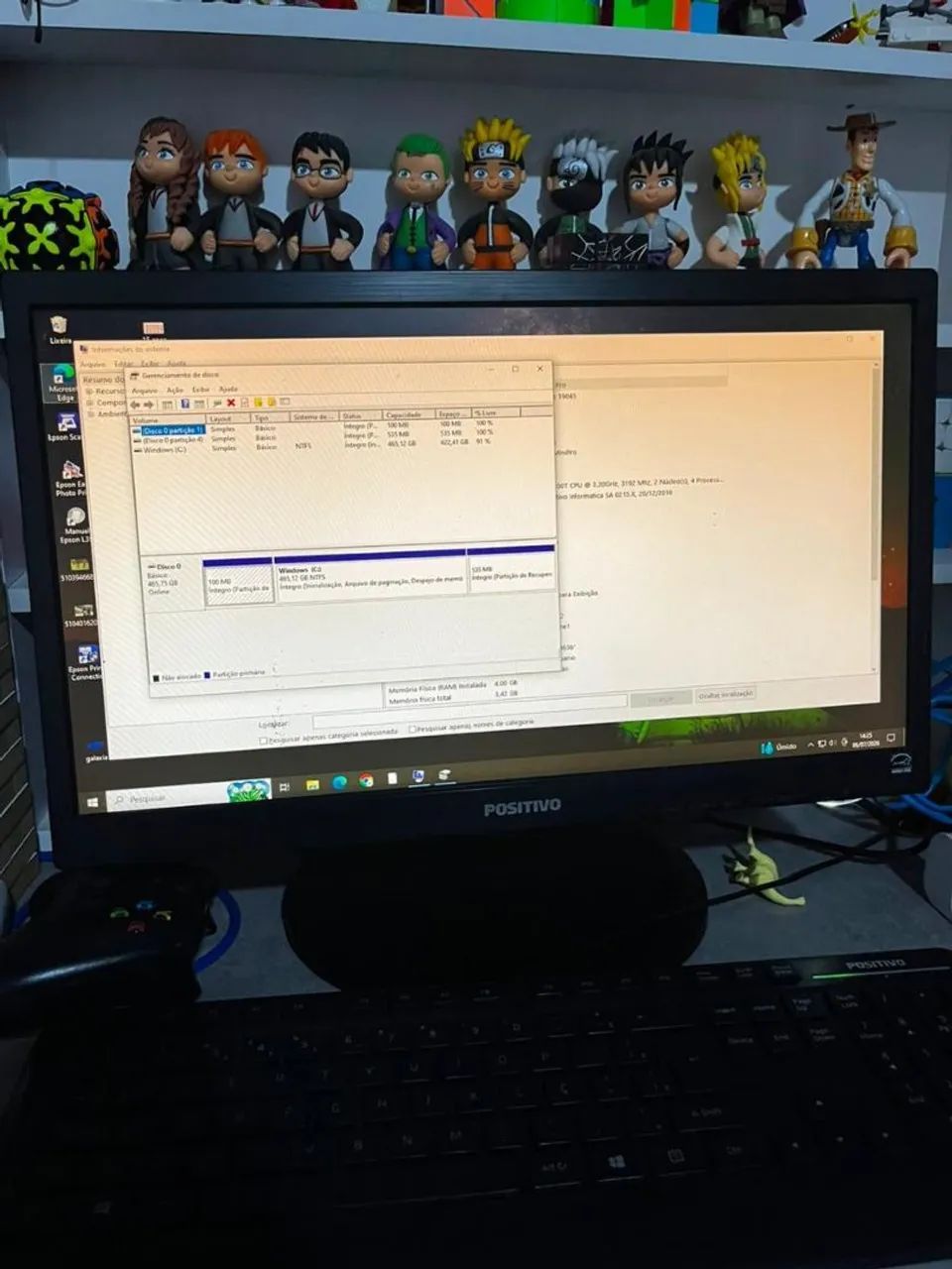 Computador positivo Master c610 mini pro com monitor - Foto 4