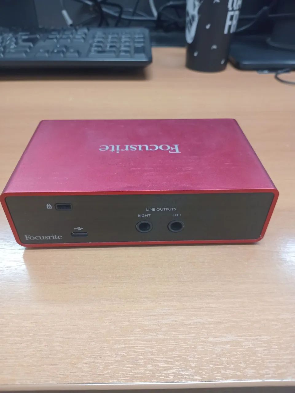 Interface de áudio Focusrite Scarlett Solo - 3a Geração. - Foto 3