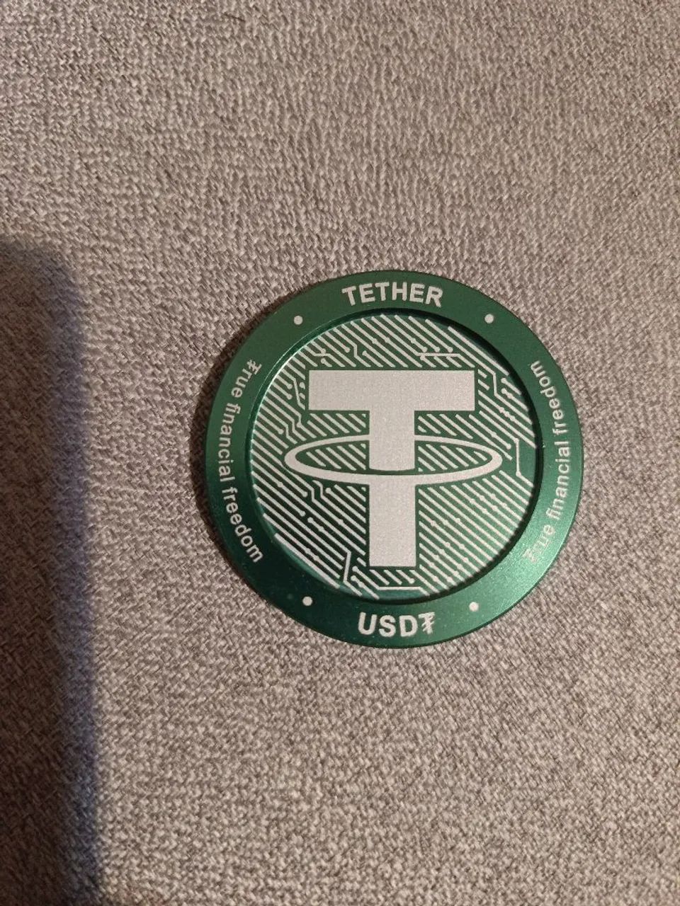 Moeda simbólica TETHER (USDT)