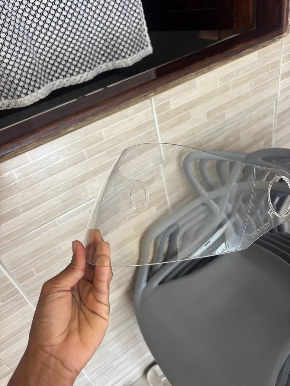 VISEIRA TRANSPARENTE ORIGINAL FW3 - Peças para motos - Clima Bom