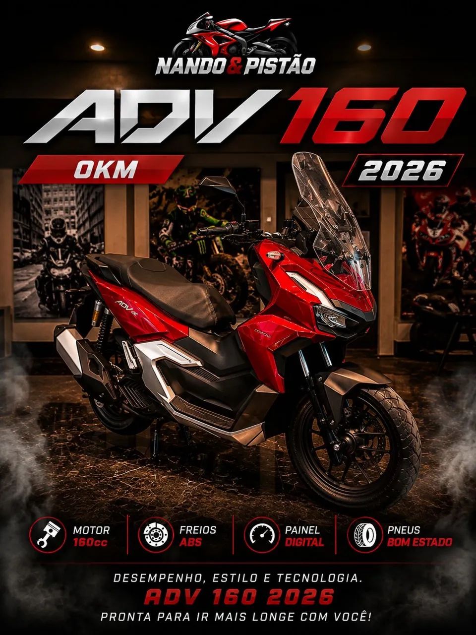 ADV 160 2026 0KM